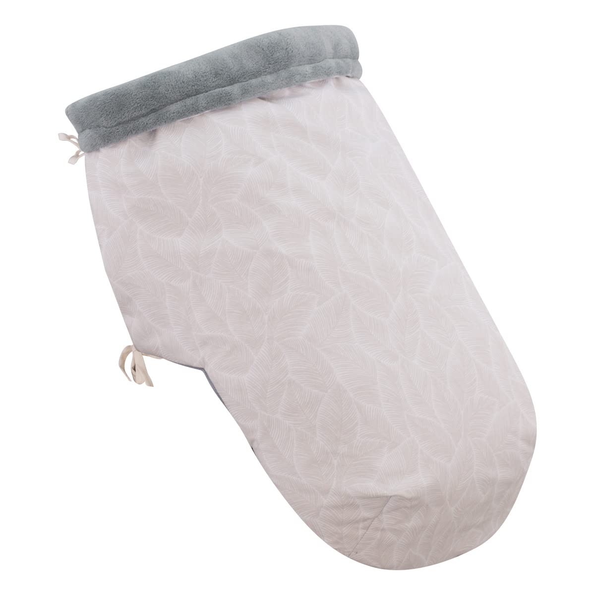 JYOKO Kids Saco Cubrepiés de Invierno Compatible con Portabebés, Sillas de Coche y Cochecitos de Paseo | Polar Teddy Extra Suave | Hecho en España (Bloom, Polar Teddy - 80 Cm)