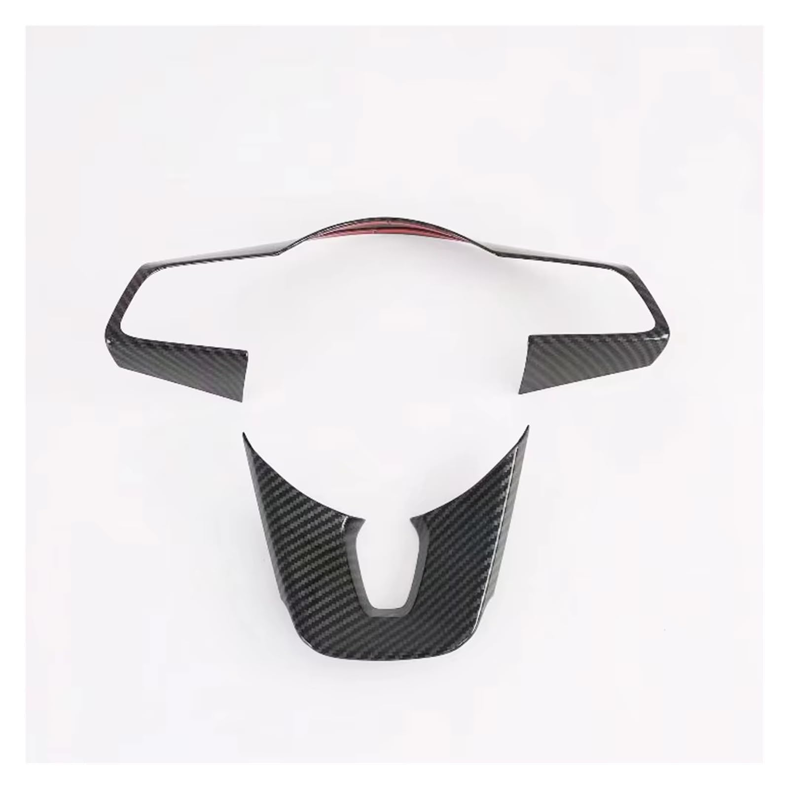 for KIA for Ceed for Forte for K3 for Seltos for XCeed for Sonet for Proceed Car Steering Wheel Button Sticker Decoration Cover Interior Trim Cover Panel(Model 3)