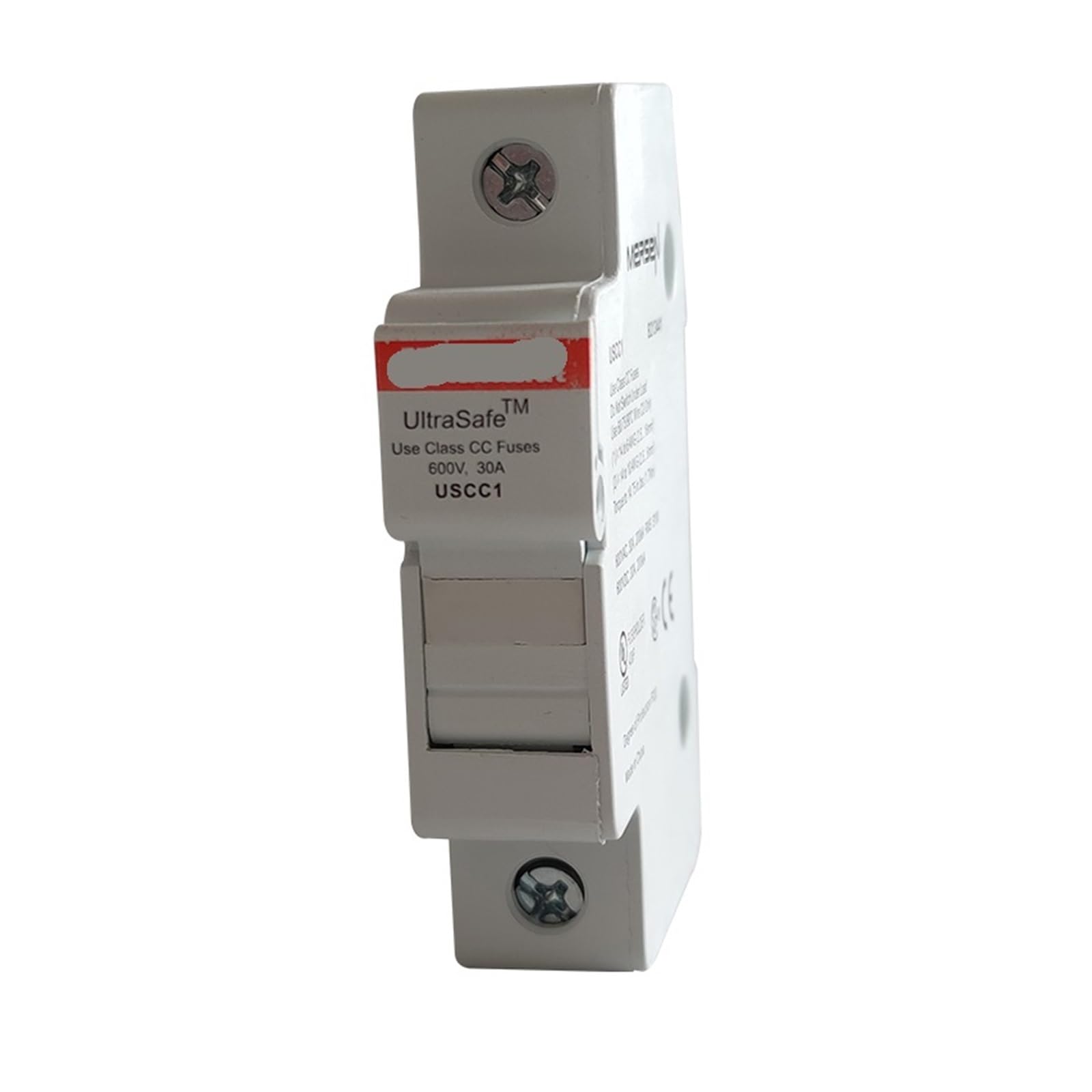 PJKTBEYI Cylindrical Fuse Base USCC1 USCC1I/10 * 38/1P 690V 32A(USCC1I with indicator light)