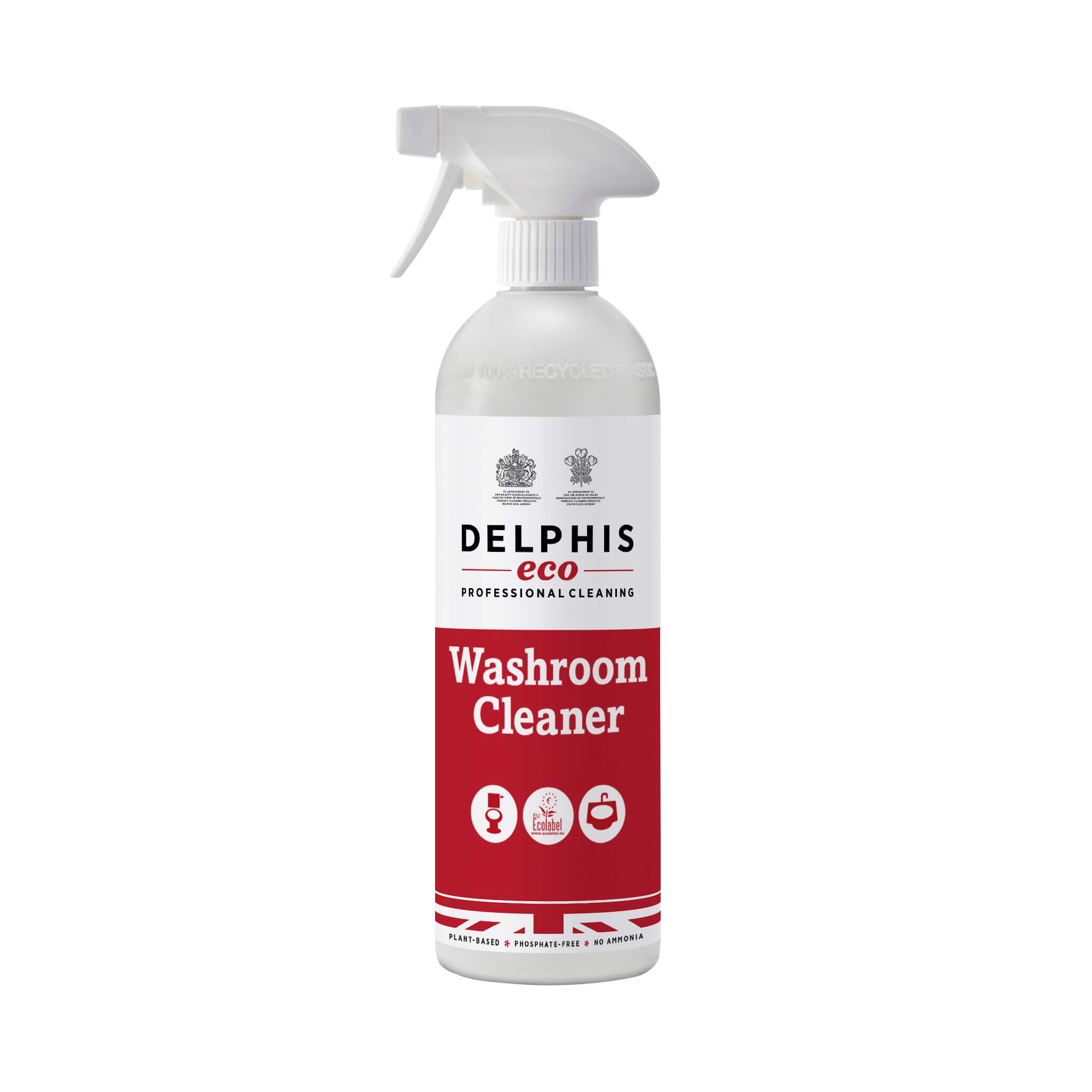 Delphis Eco Commercial Washroom Cleaner 700ml | Plant-based, eco-friendly | Natural Bathroom Cleaner for Baths, Sinks, Showers & Tiles