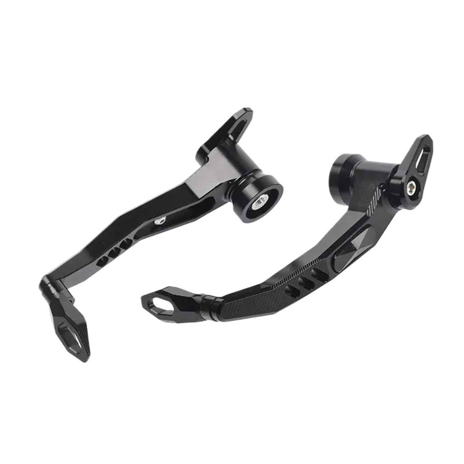 Hjtedhe Black For Z750 Z750s Z750r Motorcycle 7/8 "22Mm Universal Handlebar Brake Lever Protector Accessories Motorcycle Handlebar Lever Guards(Black)