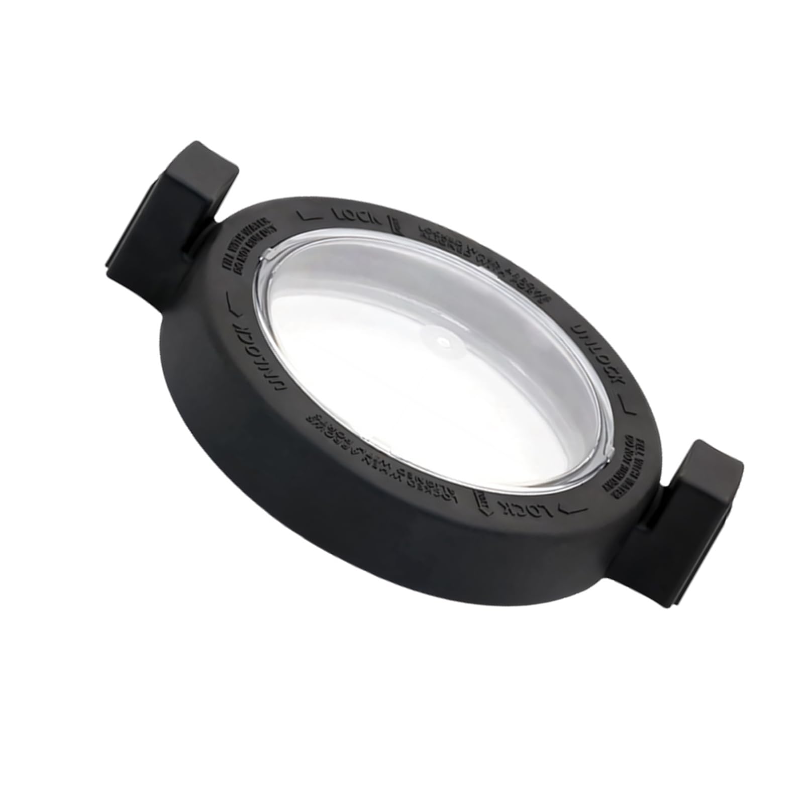 Copertura protettiva per pompa piscina R0445800, coperchio | Corpo nero, centro trasparente e design rotondo per servizio pompa piscina, manutenzione e riparazione attrezzature