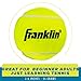 Franklin Sports Practice Tennis Balls - Official Size Low Pressure Tennis Balls - Great For Training + Practice - 3 Count (Pack Of 1), Can Of Low Bounce All Court Surface Tennis Balls