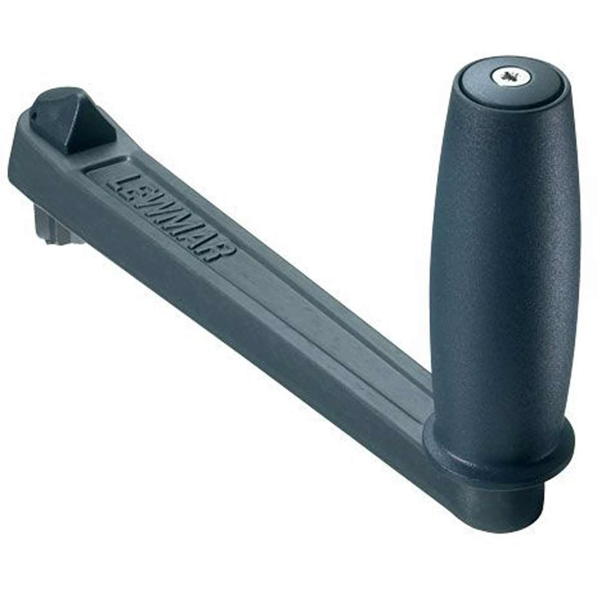 Lewmar 68.201.25 - Manivela estándar en Bolas con Mango Negro de Aluminio, 250 mm