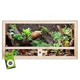 Repiterra terrarium bois OSB 60x30x30 cm à aération latérale photo 1