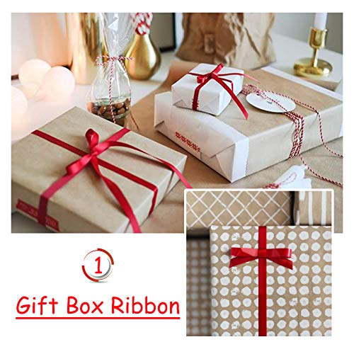 Andiker 20Mm Satin Ribbon 3/4"X24 Yards, Double Sided Ribbons For Gift Wrapping,Soft Ribbons For Presents, Diy Arts And Crafts, Decoration For Party And Wedding Accessory #TOP3