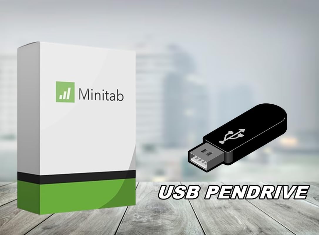 Minitab 22.2 - Lifetime License For Windows - Statistical Software - USB