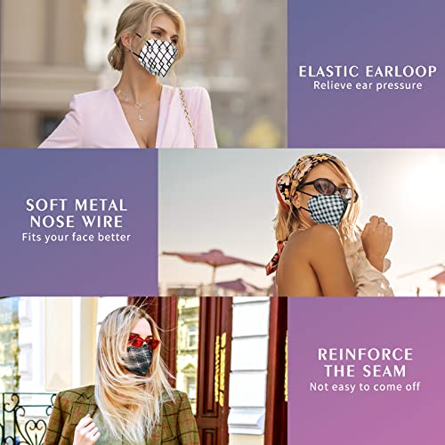 Ahotop LD-201 Kn95 Face Masks With Design, 60 Pack Individually Wrapped, 5 Layer For Adults Women Men thumb #4