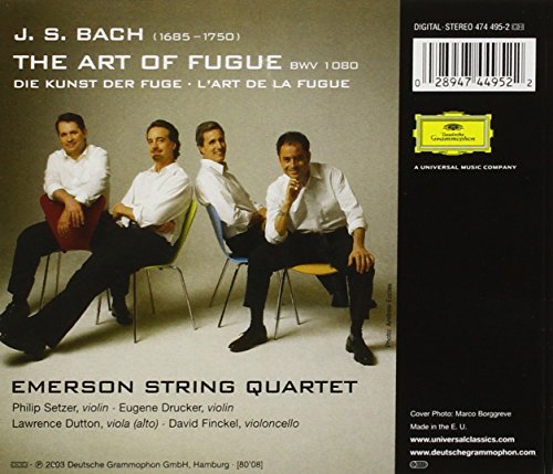 The Art Of Fugue, Bwv1080