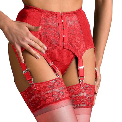Ensemble lingerie dentelle femme et porte-jarretelles idéal pour les moments de loisirs maison
