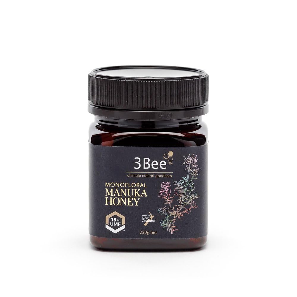 3 BEE MONOFLORL MANUKA HONEY 250G UMF15+