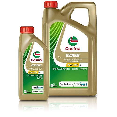 1 L + 5 L = 6 Liter Castrol Edge Fluid Titanium 5W-30 C3 Motoröl 1 L + 5 L = 6 Liter Castrol Edge Fluid Titanium 5W-30 C3 Motoröl