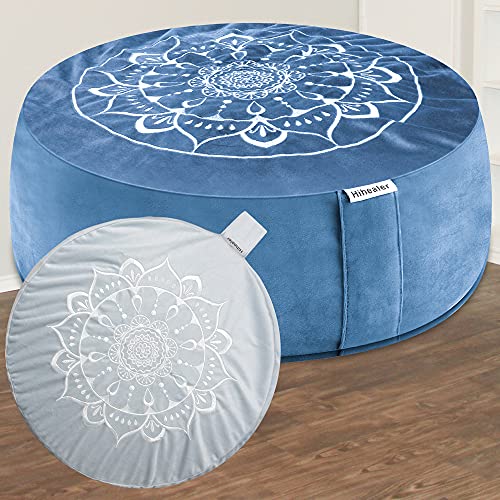 Hihealer Meditation Cushion, Traditional Tibetan Meditation Pillo...