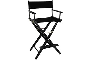 Extra-Wide Premium Foldable Director's Chairs for Easy Transport and Optimal Comfort