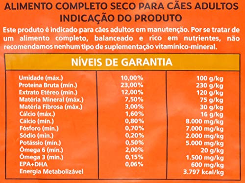 Premier Pet Golden Ração para Cães Adultos, Sabor Salmão e Arroz, 15kg