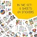 64PCS Autism Awareness Stickers – Puzzle Piece & Infinity Heart Be Kind Vinyl Decals for Laptops, Water Bottles, Journals & Classroom Crafts, Waterproof Support & Neurodiversity Pride