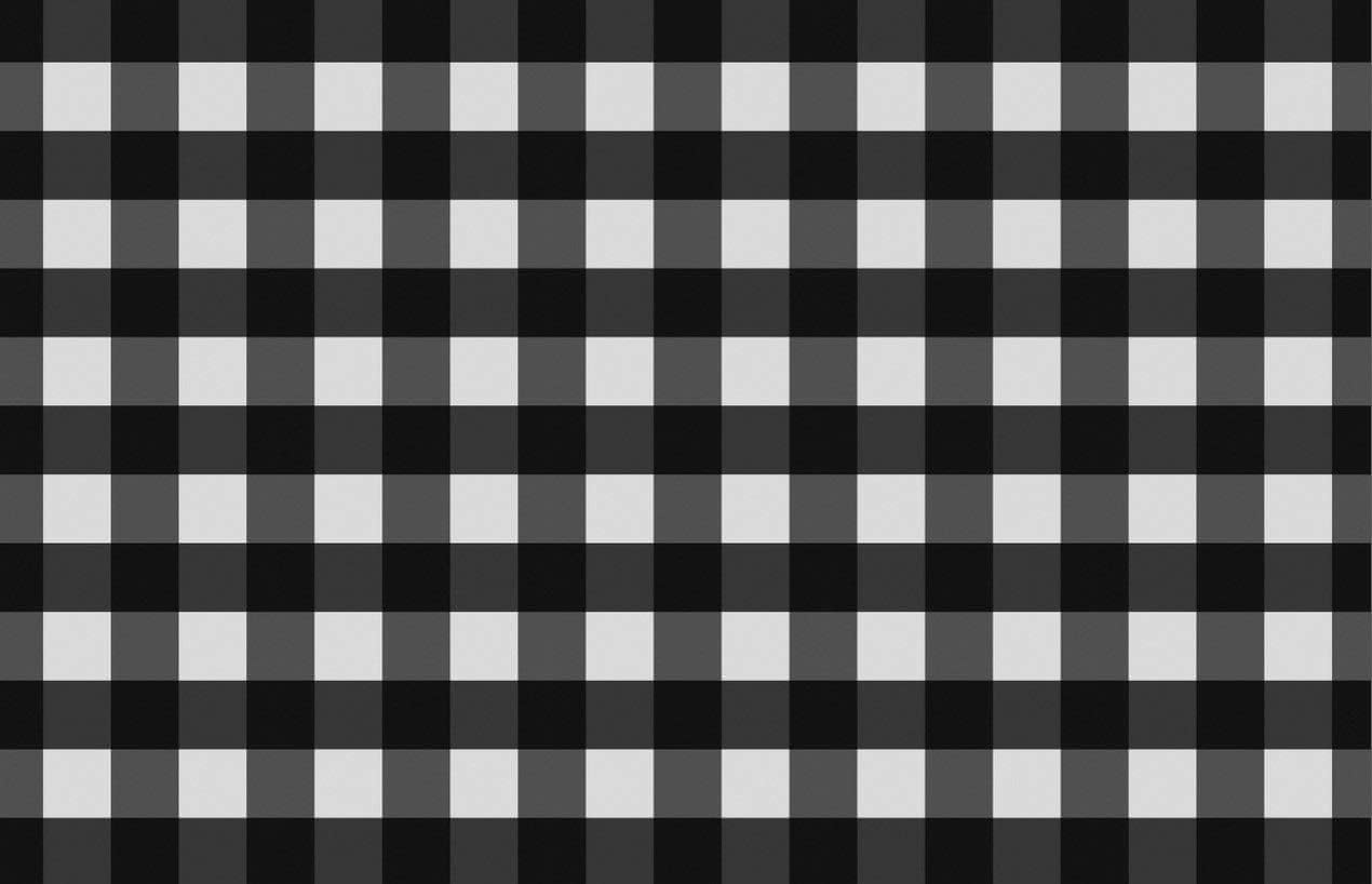 Paper Placemats for Dining Table Decor in Black and White Kitchen, Christmas Place Mats, Christmas, Friendsgiving, Disposable for Kids and Adults Holiday Party, Plaid Pk 50