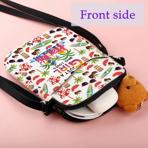 XYANFA Hawaii Crossbody Bag Hawaii Lover Gift Hawaii Souvenirs Gift Hawaii Trip Vocation Travel Purse Bag3