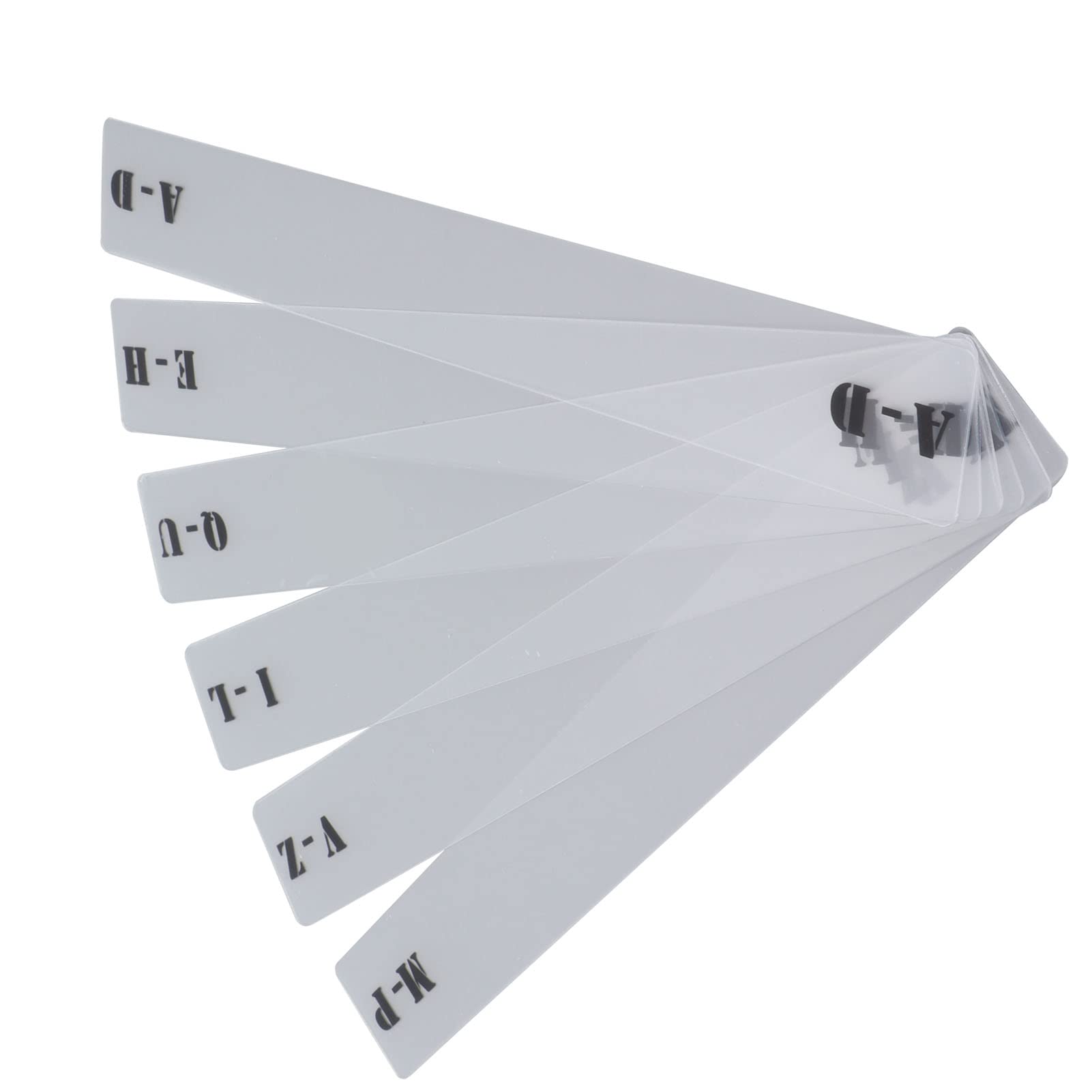LP Vinyl Record Dividers A-Z, Horizontal Label Album Organizers A-Z, Alphabetical Vinyl LP Dividers for Collection Album CDs, Records - Image 2