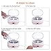 Ultrasonic Cleaner, Compact Professional Ultrasonic Jewelry Cleaner 20 Ounces(600ML) with Five Digital Timer, Watch Holder, SUS Tank for Cleaning Eyeglasses, Watches, Dentures - MUC02