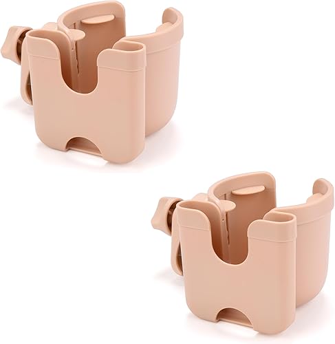 Miniatura 46 de Accmor - Portavasos para cochecito con soporte para teléfono, Portavasos universal para bicicleta, Portavasos universal para cochecitos Uppababy