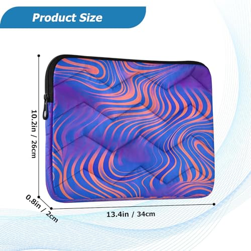 Funda para portátil 13-14 pulgadas impermeable morada miniatura 3