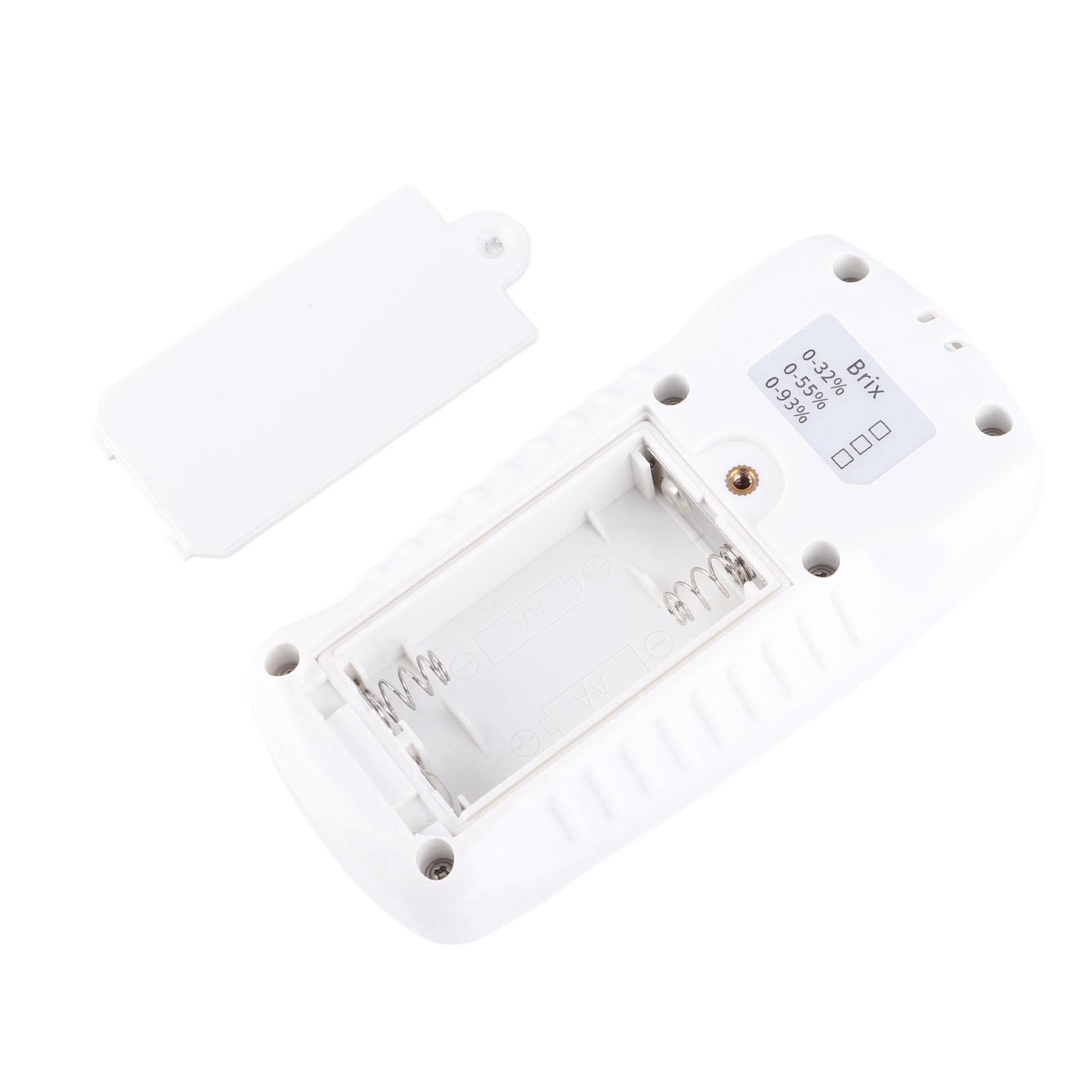 Rifrattometro Digitale Brix, retroilluminato HD 0‑55% Misuratore Brix per Frutta per Bevande per misurazione del Contenuto di Zucchero