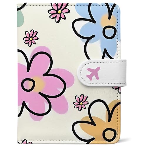 Cute Flower Passport Holder