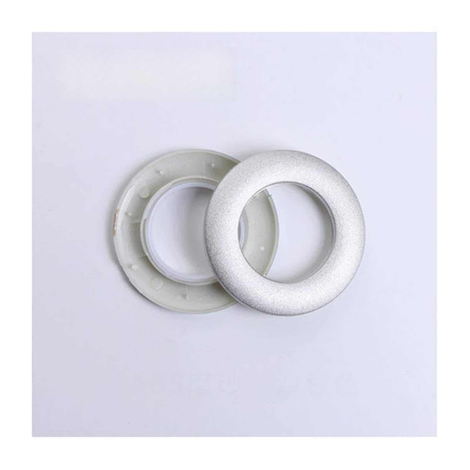 Anelli per Tende Bresso Denso Silenzioso Anello di Tenda Anello Doccia con Doccia Perforato Anello for Tende a Tenda a Gancio Rotondo Tenda Accessori for Tende Anelli Clip Finestra(D)