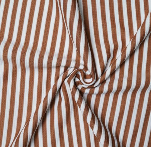 Image of Mack Jonney Men's Striped Cotton Rich Collar Neck T Shirt | Collar Tshirts | Half Sleeves | Striped-Regular Fit-MM423-nw