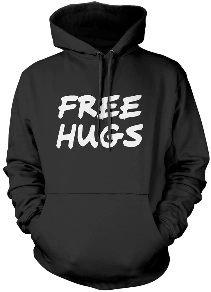 Free Hugs Unisex Hoodie - Black XX-Large