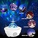 Night Light for Kids, LBell 3 in 1 Star Projector w/LED Nebula Cloud for Bedroom/ Game Rooms/ Home Theatre/ Night Light Ambiance with Bluetooth Speaker, Voice Control& Remote Control …