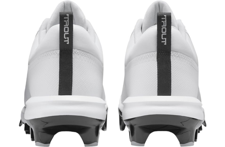 Image of Nike Force Trout 9 Pro MCS Baseball Cleats (FB2908-001, Black /White-Anthracite-Cool Grey)