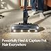 Bissell PowerClean FurGuard 280W Self-Standing Cordless Vacuum w/Self-Cleaning Brush Roll, Strong Suction, Removeable Battery, Wall Mount, Upholstery Tool & Bright Headlights