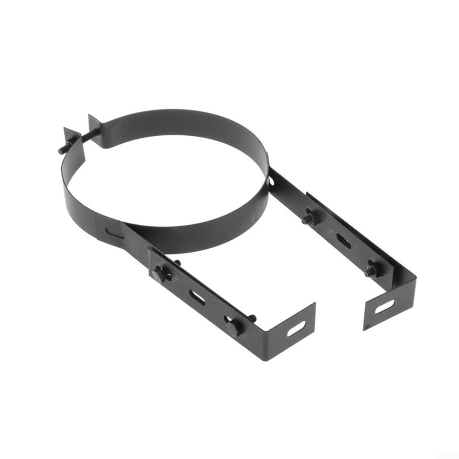 Entgoinggo Stainless Steel Chimney Pipe Holder 150MM Diameter Adjustable Wall Support Bracket for Stove Flue Liner 6 Inch