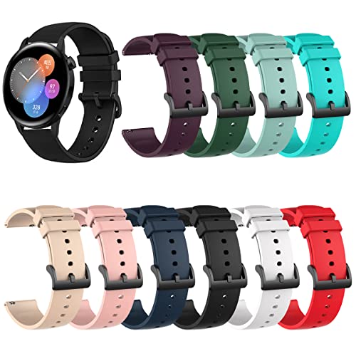 Correa 20MM silicona compatible para smartwatch FitTurn miniatura 1