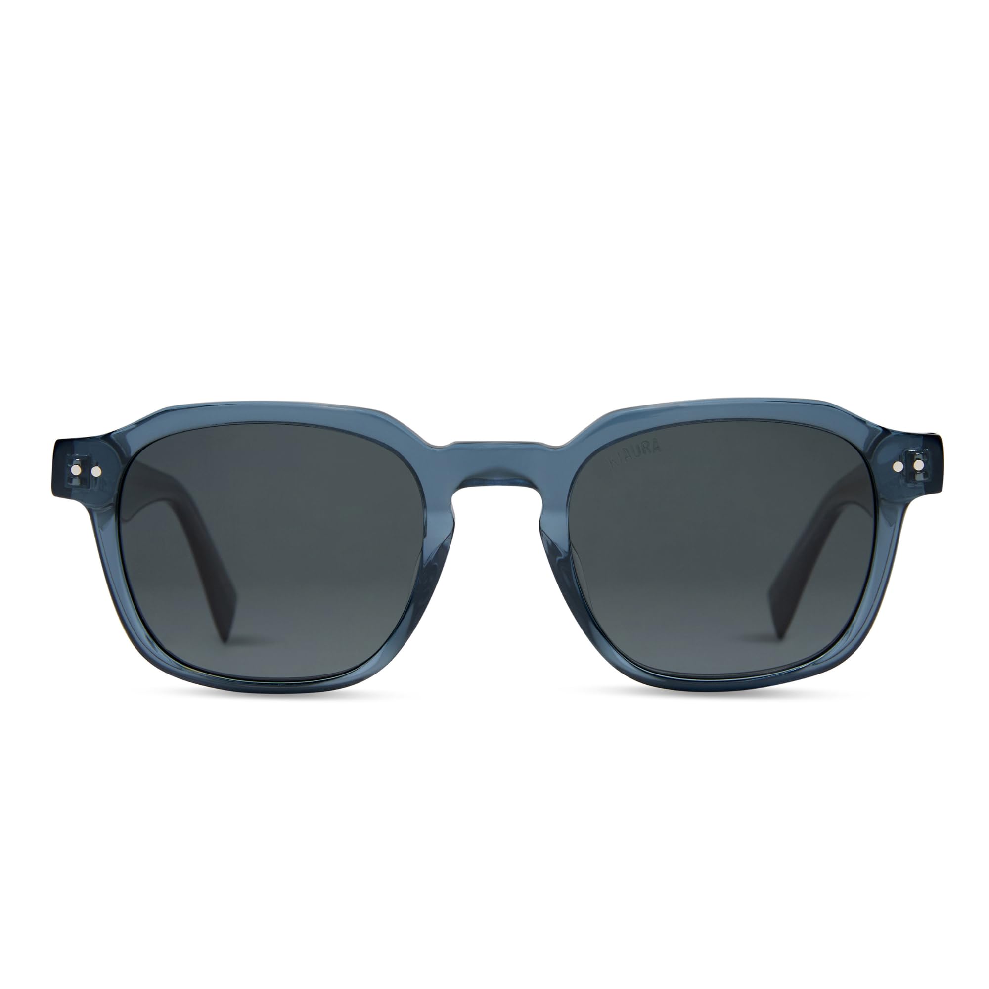 KIAURA Lautner Premium UV400 Polarisierte Sonnenbrille, XL & Original, Formgedächtnis-Acetat-Rahmen, kratzfeste Gläser