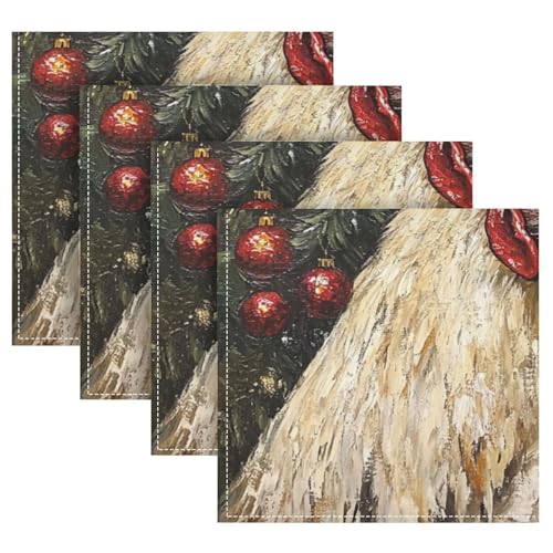 Set de 4 Servilletas de Tela ALAZA 20x20 pulgadas miniatura 5