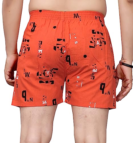 Image of Tapia Men's Cotton Regular All Over Print Boxer Shorts