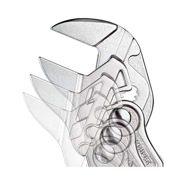 KNIPEX Zangenschlüssel, Multi-Schraubenschlüssel, Chrom-Vanadium, Rostschutz verchromt, 300 mm, 86 03 300 – Bild 7