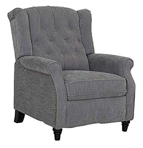 Ravenna Home Pritchard Classic Recliner, 29.1"W, Grey