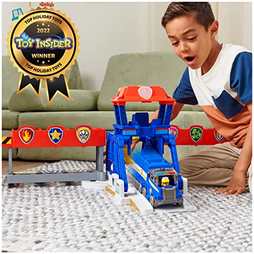 Paw Patrol Big Truck Pups, Truck Stop HQ, 3ft. Wide Transforming Playset, Action Figures, Toy Cars, Lights and Sounds… - Image 3