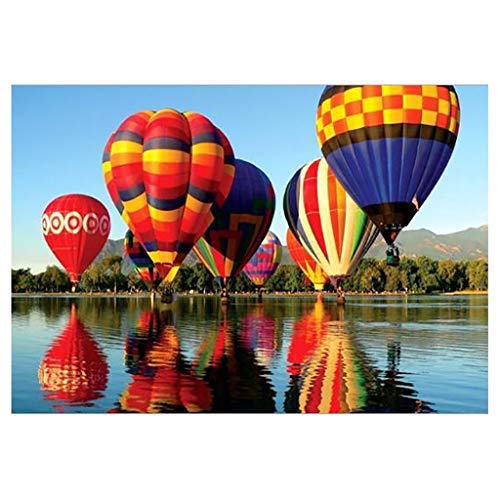 Preisvergleich Produktbild Puzzle 1000 Teile Erwachsene Kinder Landschaft Heißluftballon DIY Puzzle Freizeit Creative Kreuzworträtsel Spiel Kind Puzzle Spielzeug Geschenk Wohnkultur