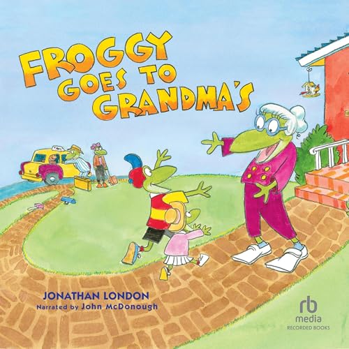 Page de couverture de Froggy Goes to Grandma's