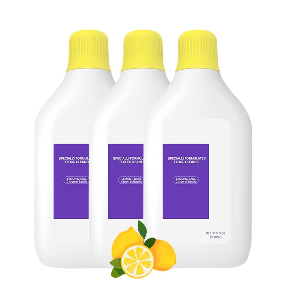 Robot odkurzający i mopujący o pojemności 930 ml, specjalnie opracowany środek do czyszczenia podłóg, kompatybilny z Narwal (modele Freo/Freo X Ultra/Freo Z10/S20 Pro/S30 Pro/S30/J4/J3/J2)(3PCS)