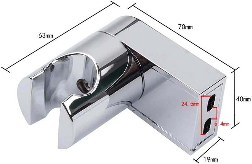 Adjustable Shower Head Bracket The Tilt Angle of The Shower Bracket is Adjustable Wall-Mounted Rotating Shower Wall-Mounted Shower Bracket