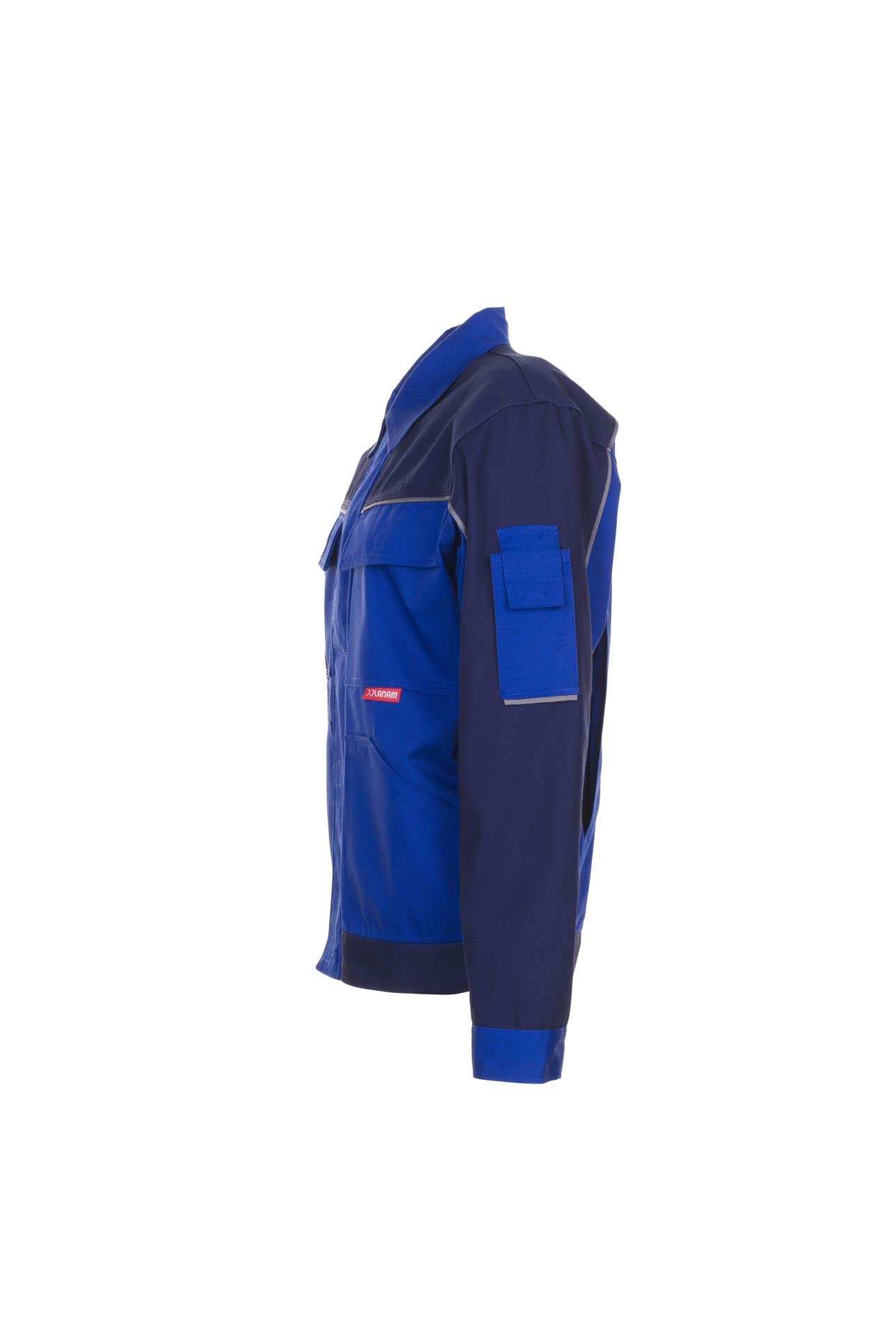 Planam Salopette Highline, Taglia 60, 1 Pezzo, Blu Grano/Blu Marino/Zinco, 2330060