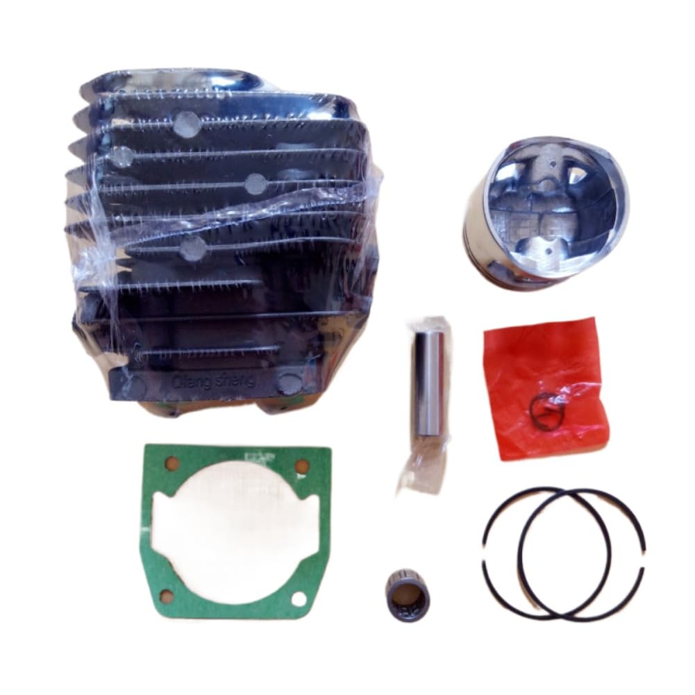 Kit de segments de Piston cylindre 43mm, Compatible avec scie à chaîne G455 AVS 4500 1E43F 43F 45CC