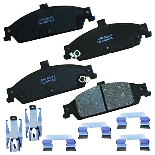 Image of Bendix Premium SBC752 Ceramic Front Brake Pads for Pontiac Grand Am 2005-1999