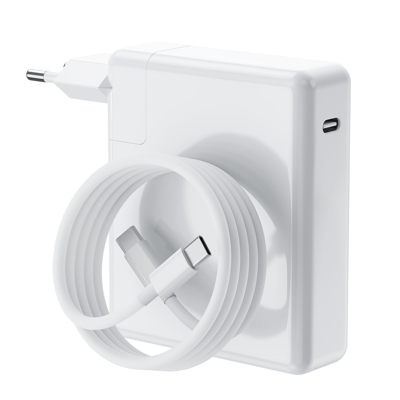 Cargador USB-C 140W PD 3.1, Cargador Rápido Compatible con MacBook Pro 13/14/15/16", MacBook Air 13/15" (2016-2026, M1/M2/M3/M4/M5), iPad Pro/Air/Mini, Incluye Cable USB-C 5A de 2m